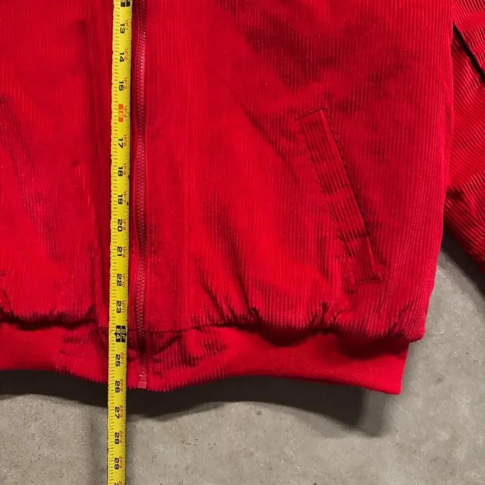 Vintage‎ Excalibur Embroidered Corduroy bomber jacket